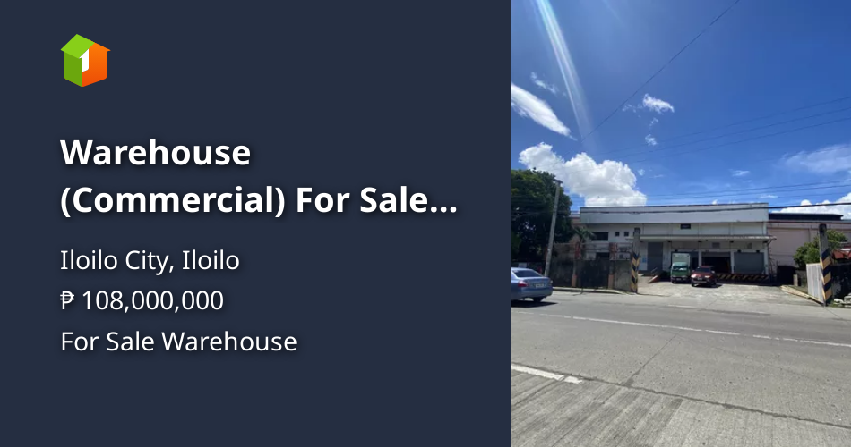 Warehouse For Sale in Iloilo City Iloilo