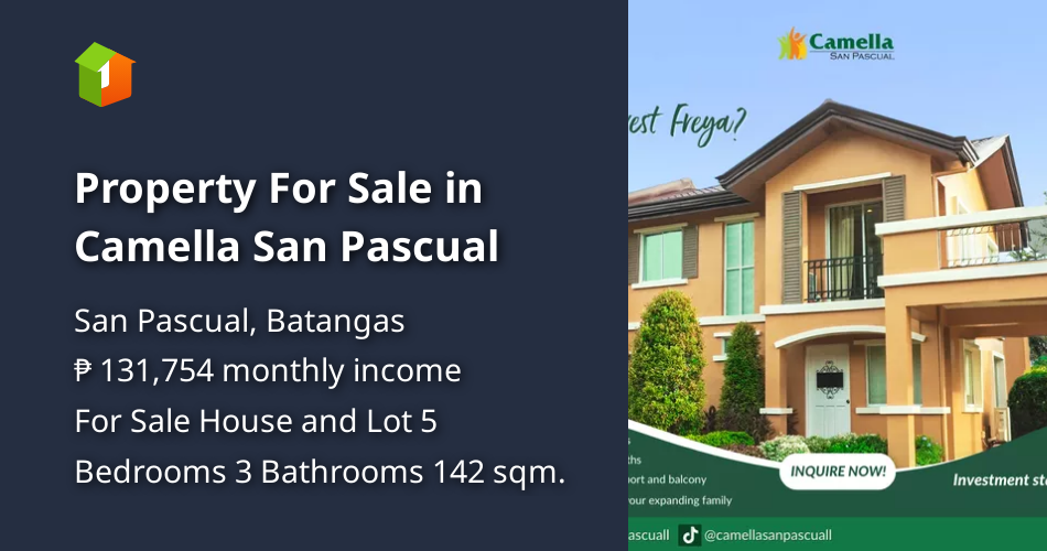 Property For Sale in Camella San Pascual [House and Lot 🏘️] (March 2024