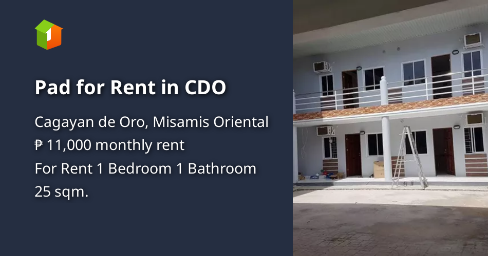 Pad for Rent in CDO [Condo 🏙️] (August 2021) in Cagayan de Oro, Misamis