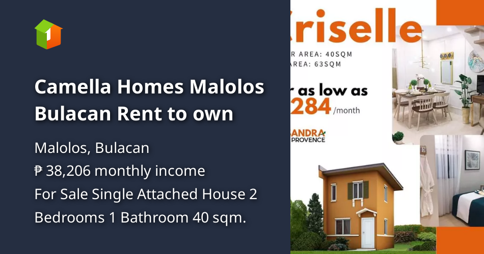Camella Homes Malolos Bulacan Rent to own [House and Lot 🏘️] (March 2021) in Malolos, Bulacan