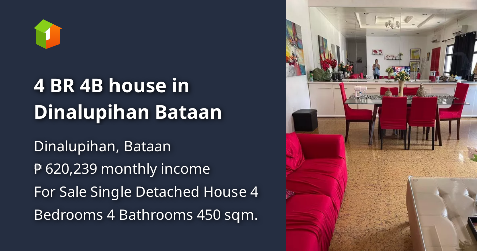 4 BR 4B house in Dinalupihan Bataan [House and Lot 🏘️] (October 2022