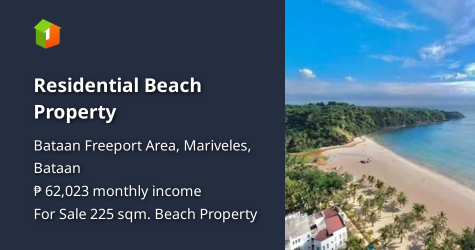 Residential Beach Property [Beach Property 🏖️] (August 2024) in Bataan
