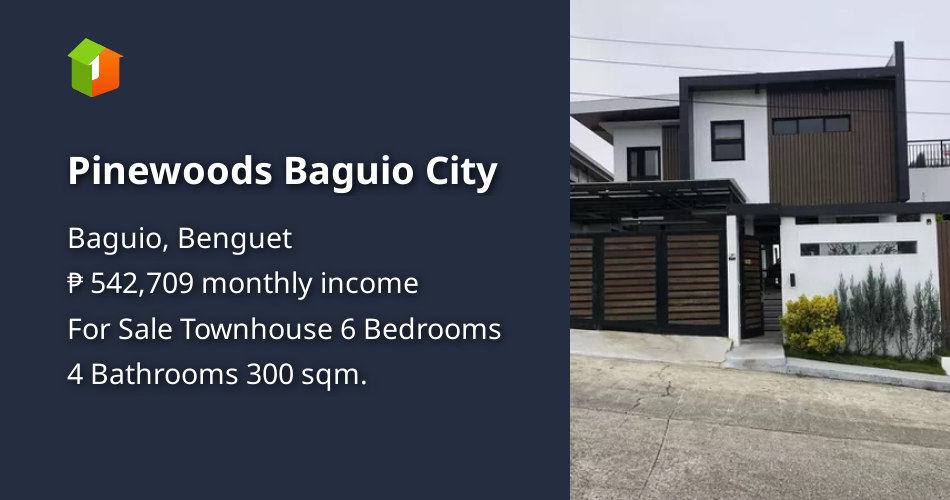 Pinewoods Baguio City [House and Lot 🏘️] (April 2024) in Baguio