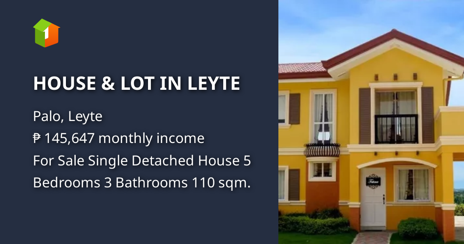 HOUSE & LOT IN LEYTE [House and Lot 🏘️] (October 2021) in Palo, Leyte
