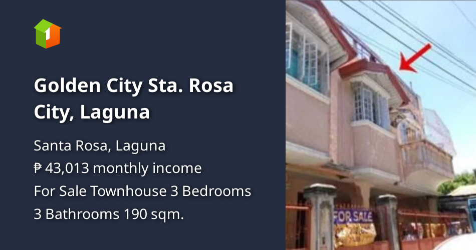 Golden City Sta. Rosa City, Laguna [Houses and Lots 🏘️] (December 2023