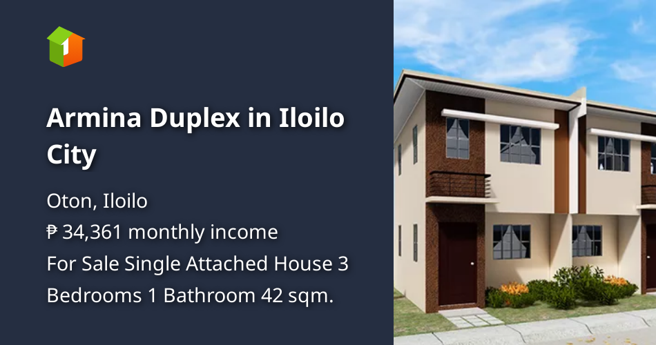 Armina Duplex in Iloilo City [House and Lot 🏘️] (April 2022) in Oton