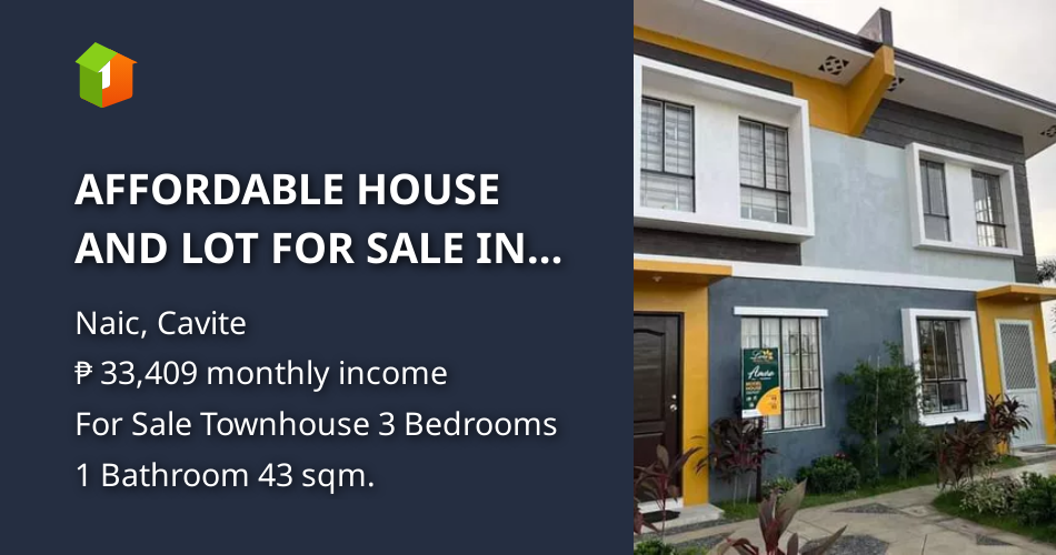 AFFORDABLE HOUSE AND LOT FOR SALE IN NAIC CAVITE [House and Lot 🏘️