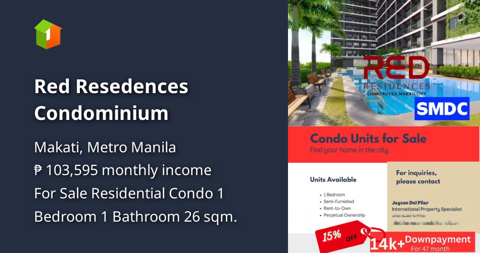 Red Resedences Condominium [Condos 🏙️] (April 2024) in Makati, Metro ...