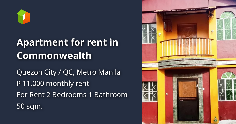 Apartment for rent in Commonwealth [Condo 🏙️] (November 2023) in Quezon City / QC, Metro Manila