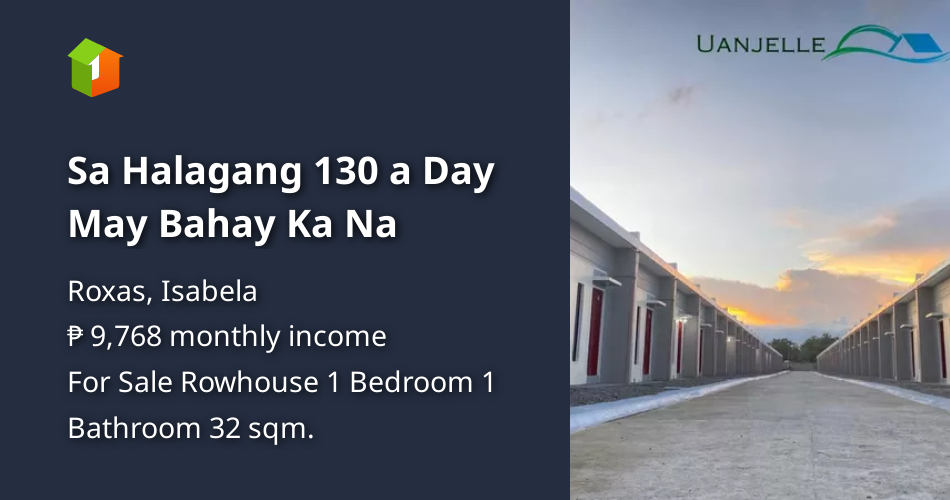 Sa Halagang 130 a Day May Bahay Ka Na [House and Lot 🏘️] (November 2021