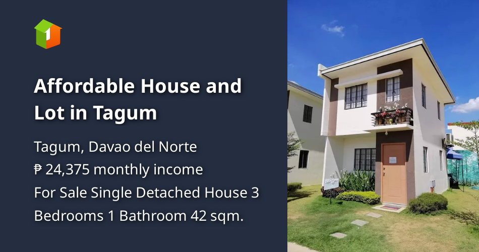 Affordable House and Lot in Tagum [Houses and Lots 🏘️] (August 2021) in ...