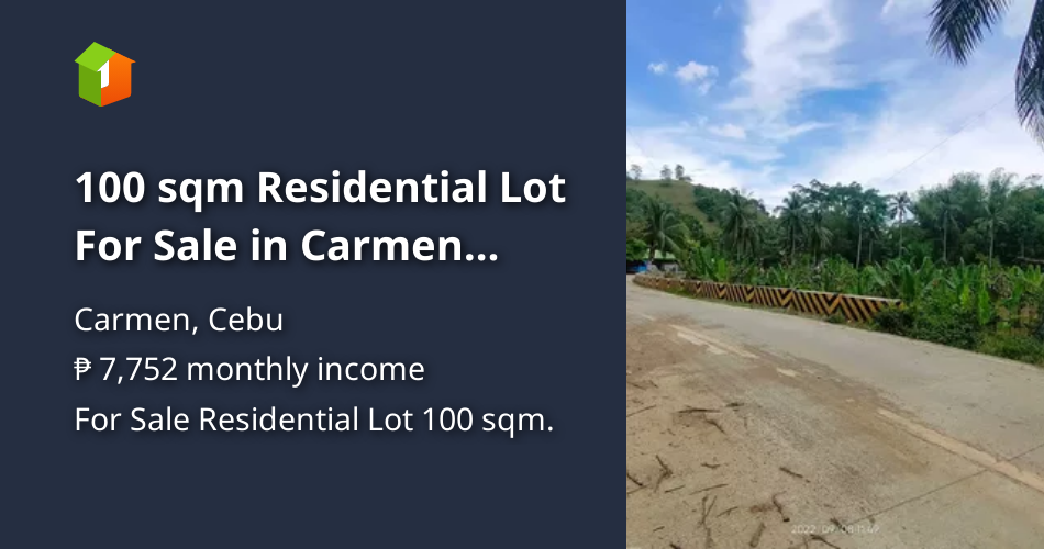 100 sqm Residential Lot For Sale in Carmen Cebu [Lot 🚜] (December 2022