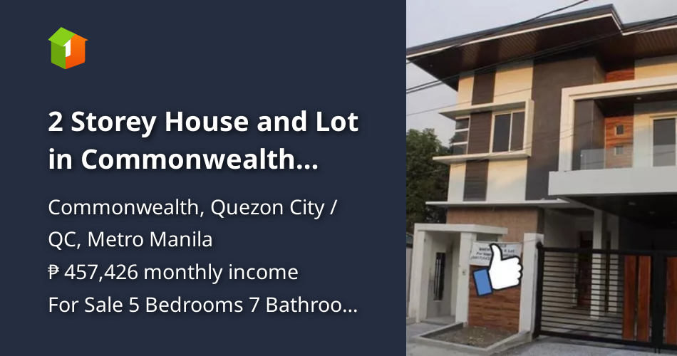 2 Storey House and Lot in Commonwealth Quezon City [Houses and Lots 🏘️ ...