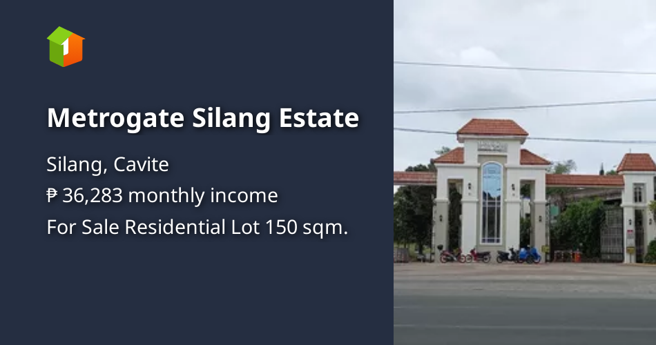Metrogate Silang Estate [Lot 🚜] (January 2023) in Silang, Cavite for sale