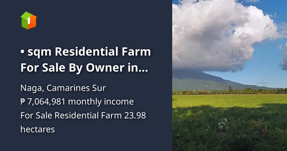 239805 sqm Residential Farm For Sale By Owner in Naga Camarines Sur