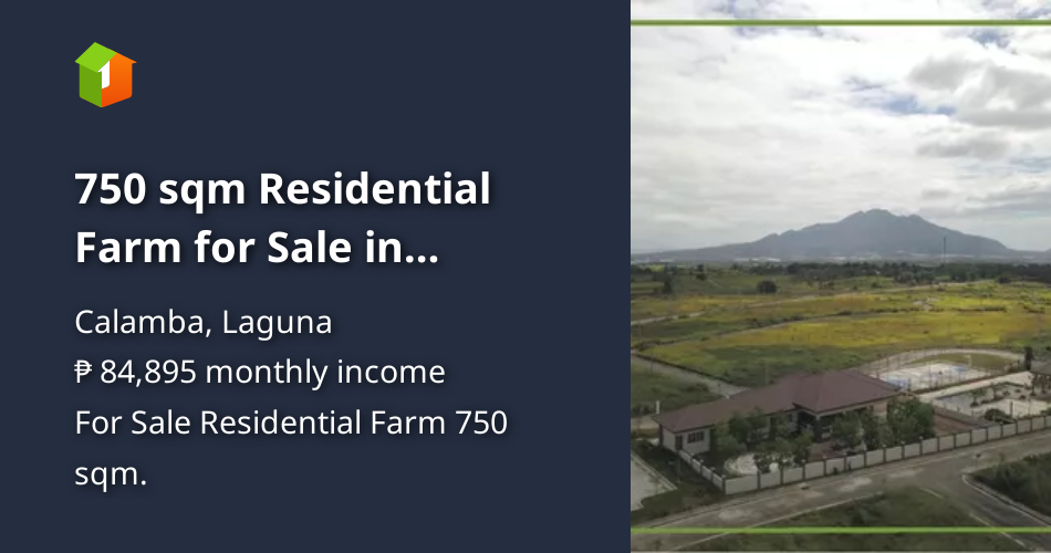 750 sqm Residential Farm for Sale in Calamba Laguna La Huerta Farm [Lot
