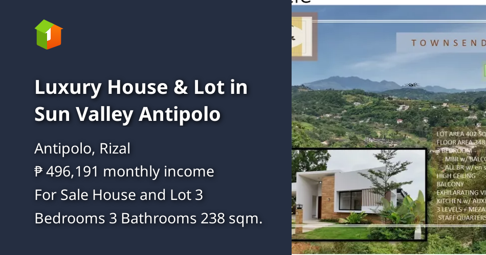 Luxury House & Lot in Sun Valley Antipolo [House and Lot 🏘️] (July 2024