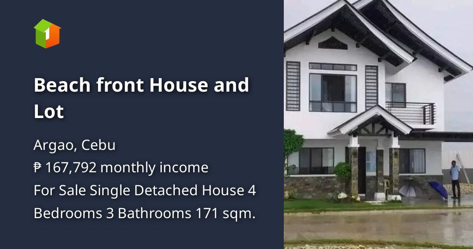 Beach front House and Lot [House and Lot 🏘️] (November 2022) in Argao