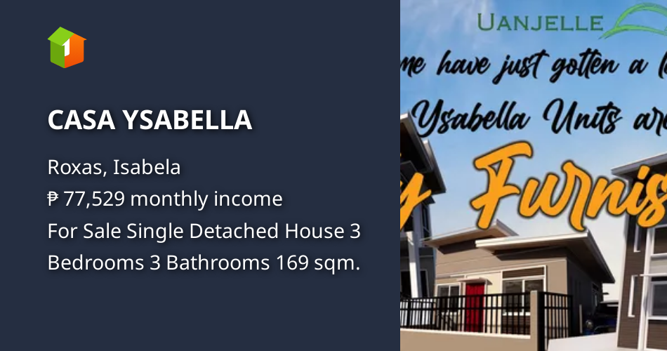CASA YSABELLA [House and Lot 🏘️] (August 2021) in Roxas, Isabela for