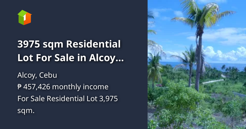 3975 sqm Residential Lot For Sale in Alcoy Cebu [Lots 🚜] (October 2026 ...