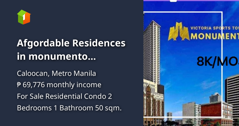 Afgordable Residences in monumento caloocan [Condo 🏙️] (June 2022) in
