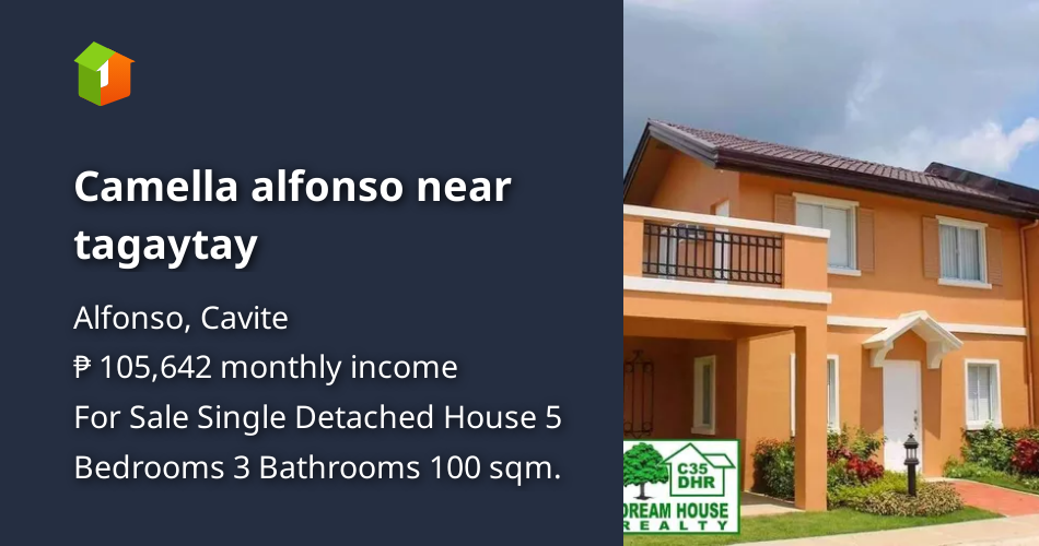 Camella alfonso near tagaytay [House and Lot 🏘️] (June 2023) in Alfonso