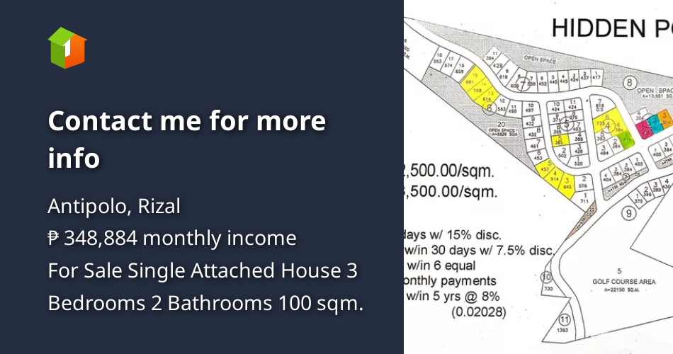 Contact me for more info [House and Lot 🏘️] (January 2023) in Antipolo