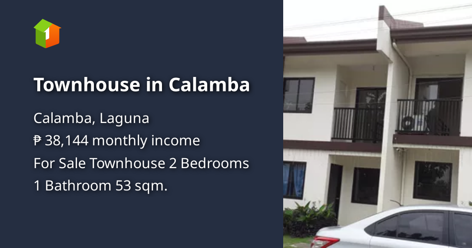 Townhouse in Calamba [Houses and Lots 🏘️] (February 2021) in Calamba ...