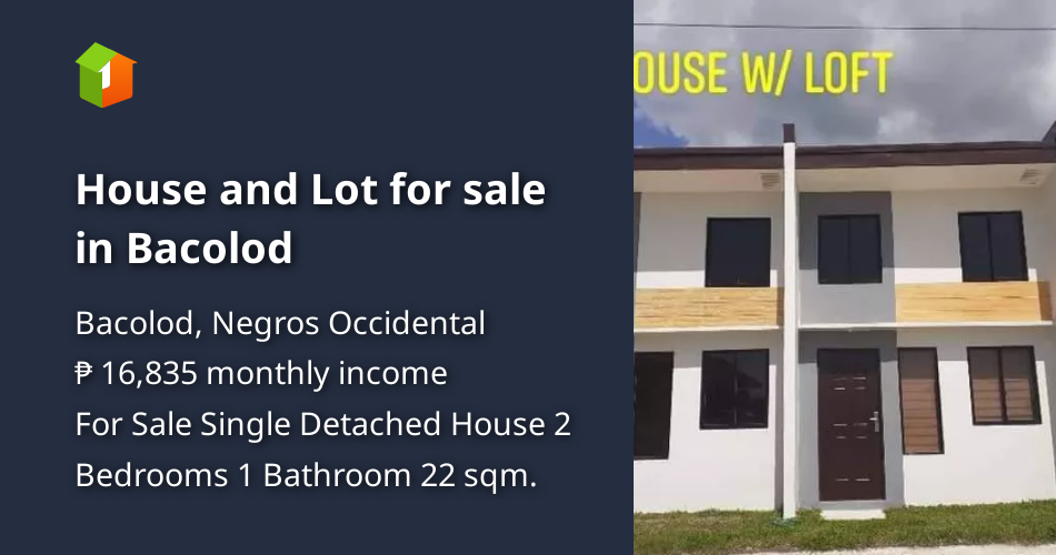 House and Lot for sale in Bacolod [House and Lot 🏘️] (February 2024) in
