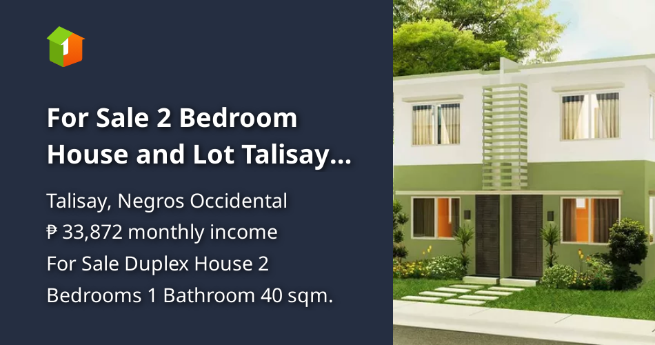 For Sale 2 Bedroom House and Lot Talisay Negros Occidental [Houses and