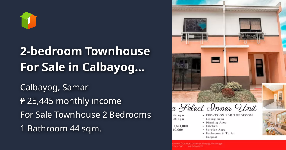 2bedroom Townhouse For Sale in Calbayog Samar [House and Lot 🏘️] (March 2022) in Calbayog