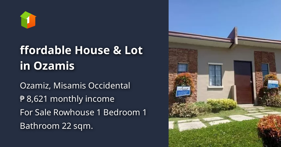 Ffordable House & Lot in Ozamis [House and Lot 🏘️] (November 2021) in