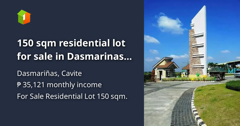 150 sqm residential lot for sale in Dasmarinas Cavite [Lot 🚜] (June 2024) in Dasmariñas, Cavite