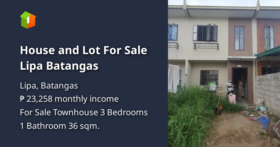 House and Lot For Sale Lipa Batangas [House and Lot 🏘️] (August 2023