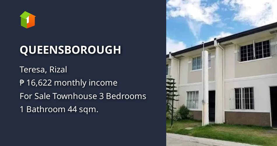 QUEENSBOROUGH [House and Lot 🏘️] (April 2022) in Teresa, Rizal for sale