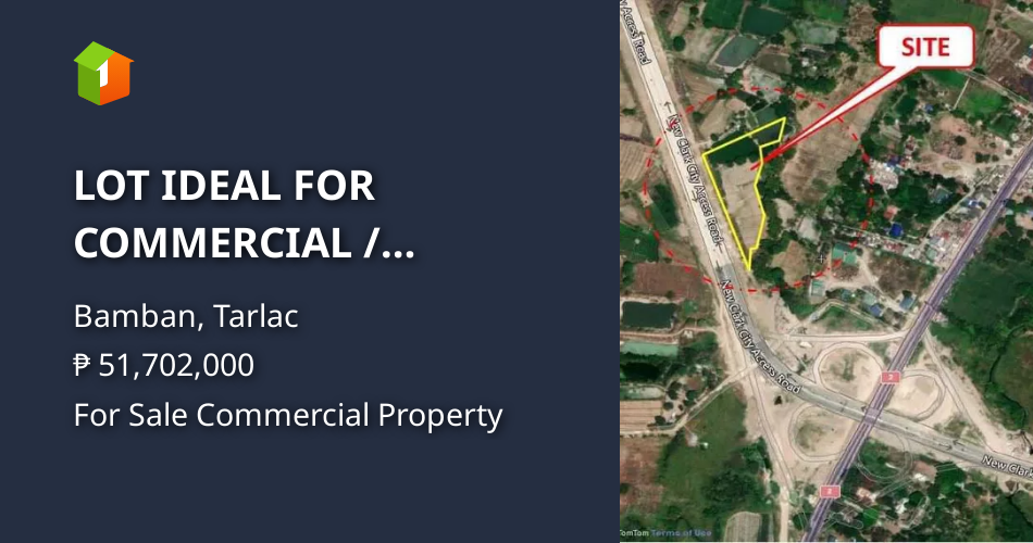 LOT IDEAL FOR COMMERCIAL / INDUSTRIAL ALONG NEW CLARK CITY ACCESS ROAD