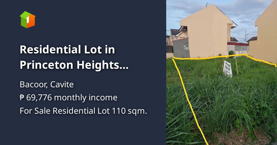 Residential Lot in Princeton Heights Bacoor Cavite for Sale [Lots 🚜] (February 2024) in Bacoor
