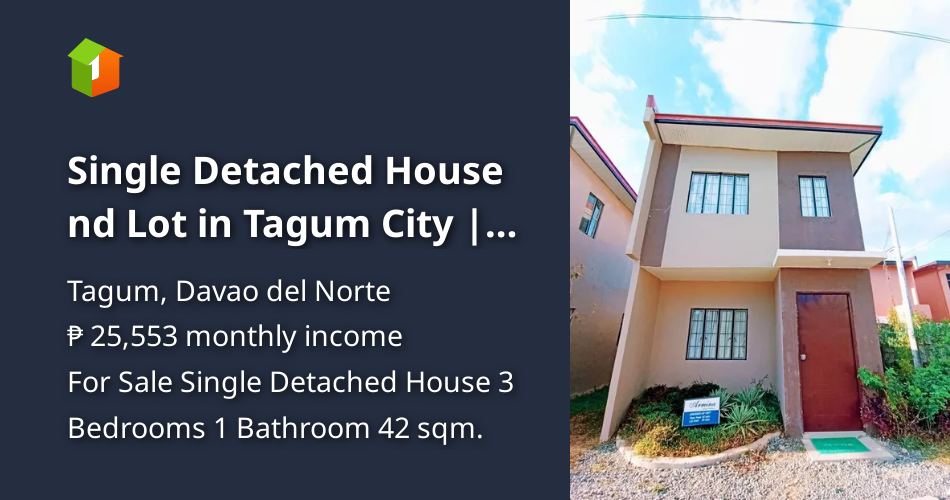 Single Detached House nd Lot in Tagum City Lumina Tagum [House and Lot 🏘️] (August 2021) in