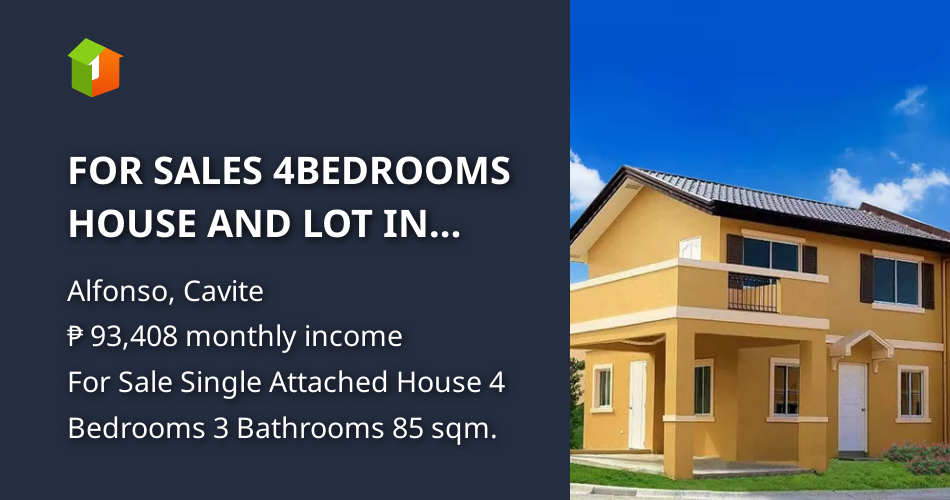 FOR SALES 4BEDROOMS HOUSE AND LOT IN CAVITE [House and Lot 🏘️] (June