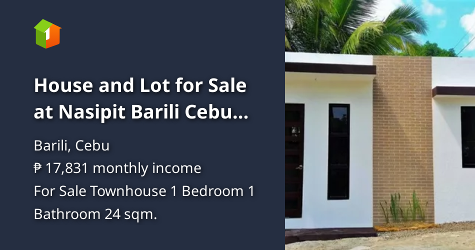 House and Lot for Sale at Nasipit Barili Cebu Ready For Occupancy
