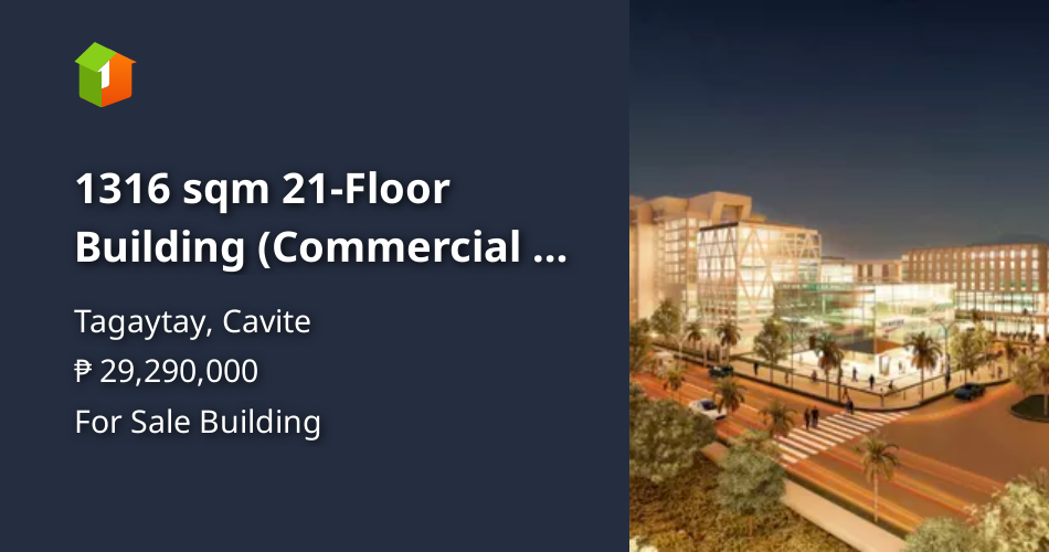 1316 sqm 21Floor Building ) For Sale in Tagaytay Cavite