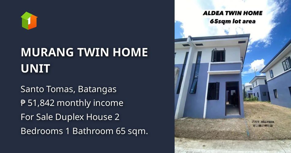MURANG TWIN HOME UNIT [Houses and Lots 🏘️] (September 2026) in Santo ...