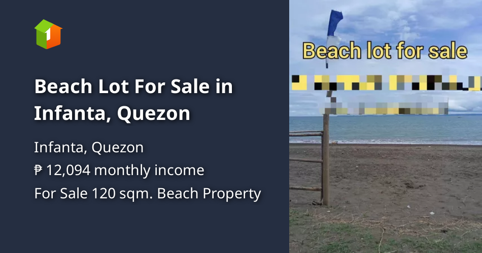 Beach Lot For Sale in Infanta, Quezon [Beach Property 🏖️] (September