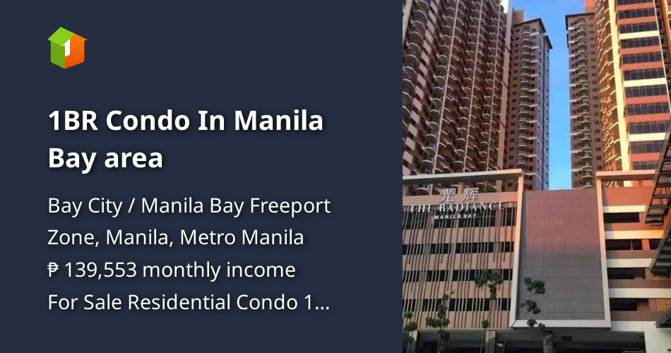 1BR Condo In Manila Bay area [Condo 🏙️] (January 2023) in Bay City