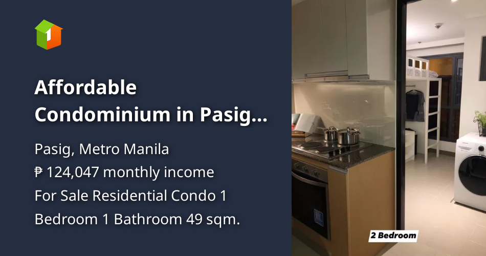 Affordable Condominium in Pasig City Pet Friendly [Condo 🏙️] (July 2022