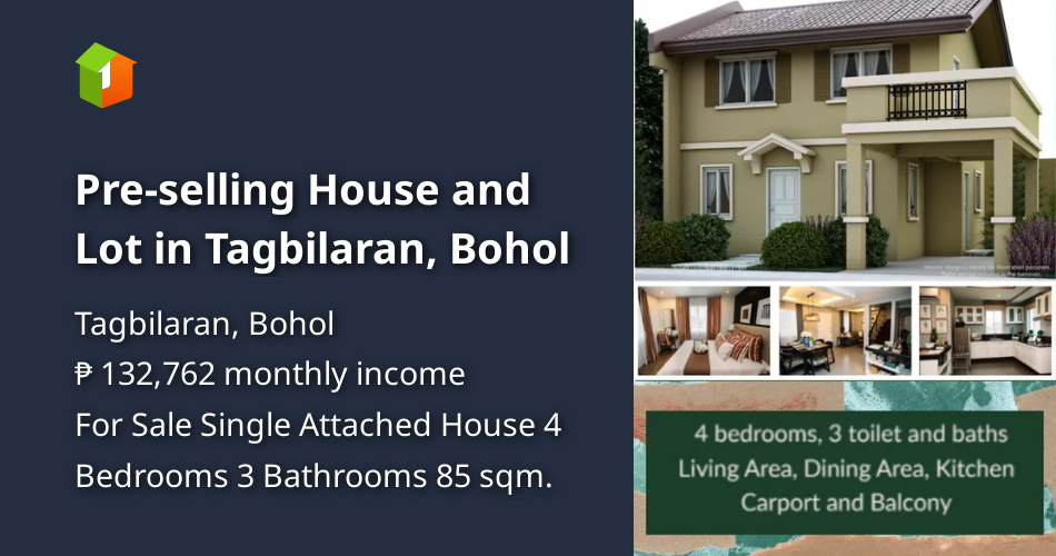 Preselling House and Lot in Tagbilaran, Bohol [House and Lot 🏘️