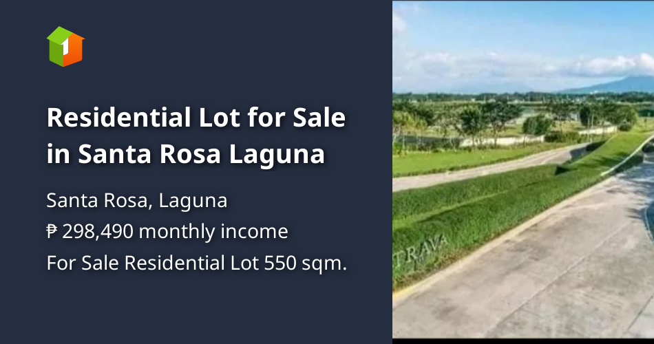 Residential Lot for Sale in Santa Rosa Laguna [Lot 🚜] (July 2024) in