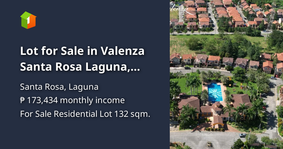 Lot for Sale in Valenza Santa Rosa Laguna, infront of Solenad Mall [Lot