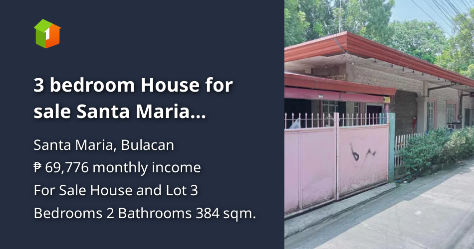 3 bedroom House for sale Santa Maria Bulacan [House and Lot 🏘️] (May