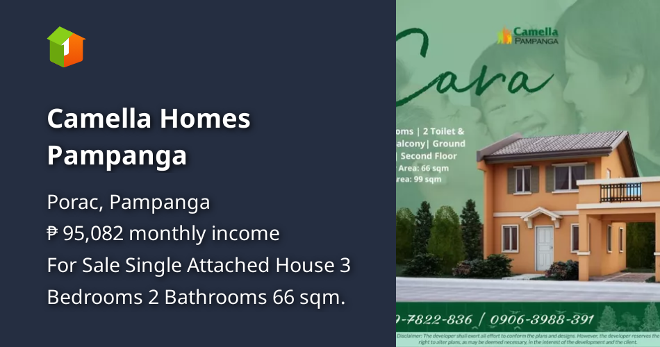 Camella Homes Pampanga [House and Lot 🏘️] (January 2022) in Porac